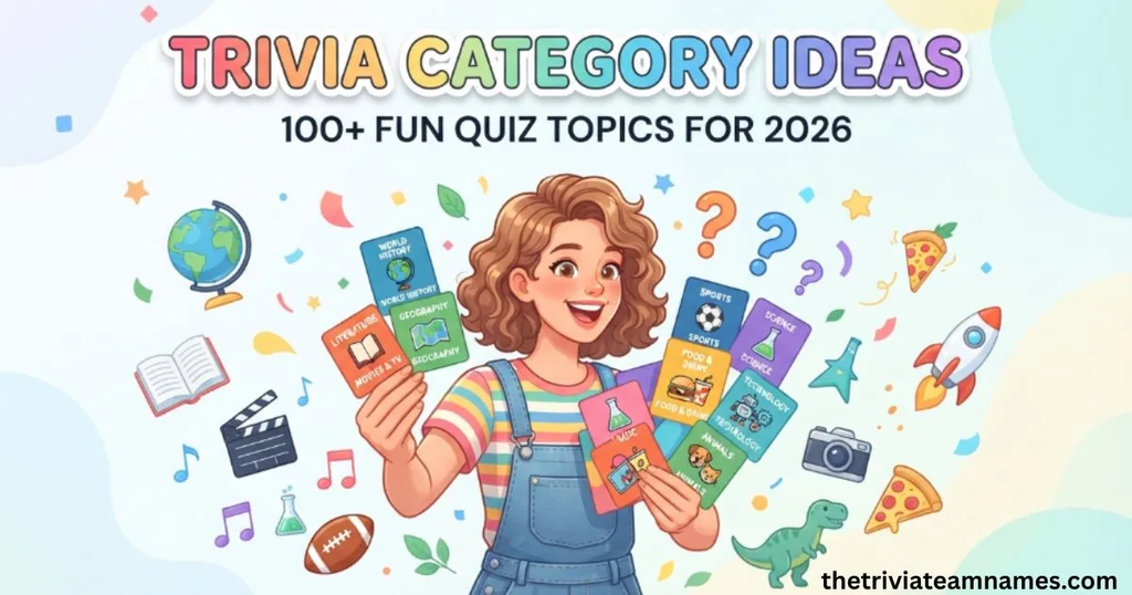 Trivia Category Ideas