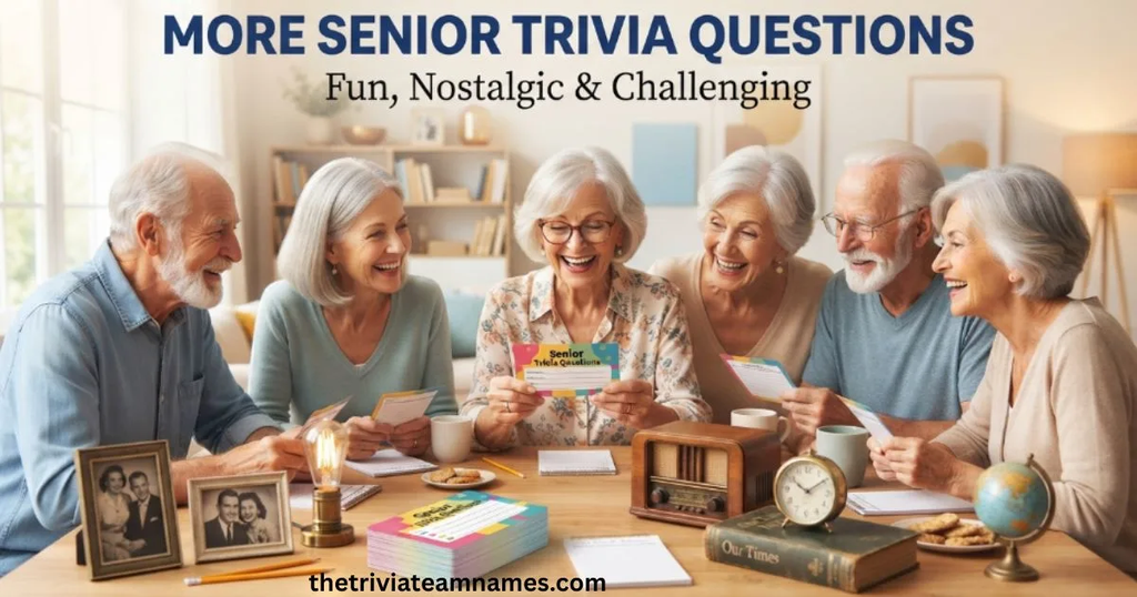More Senior Trivia Questions