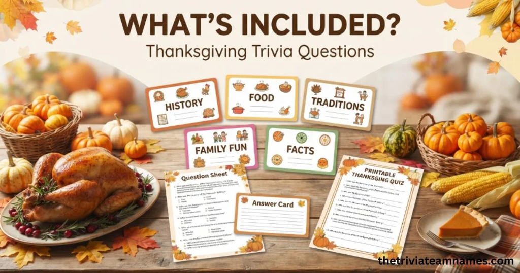 What’s Included in the Thanksgiving Trivia