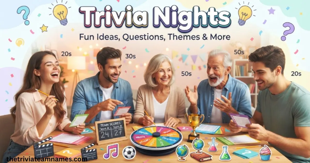 Trivia Nights List of Trivia Night Ideas