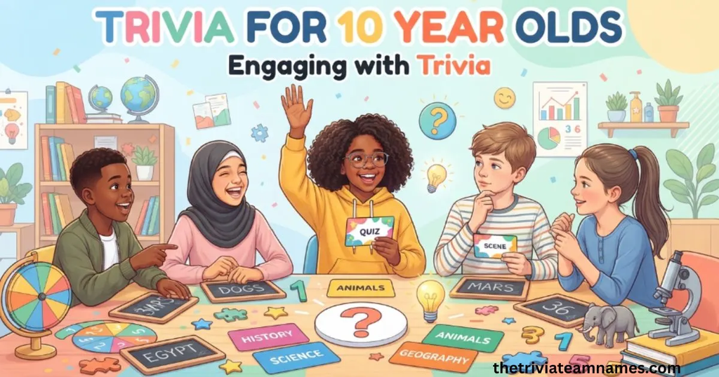 Trivia for 10 Year Olds Engaging with Trivia