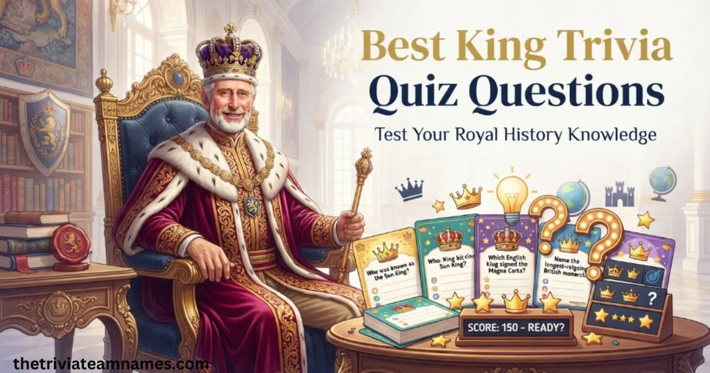 Best king trivia quiz