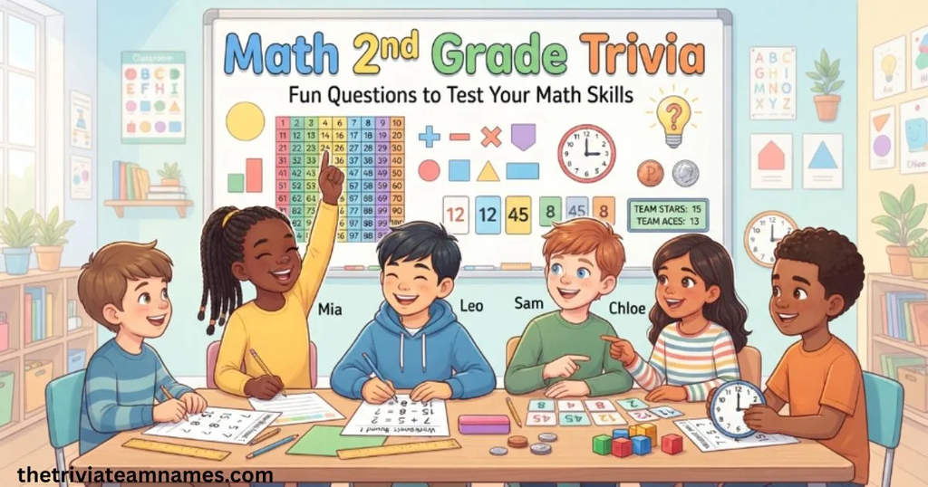 Math 2nd Grade Trivia Questions