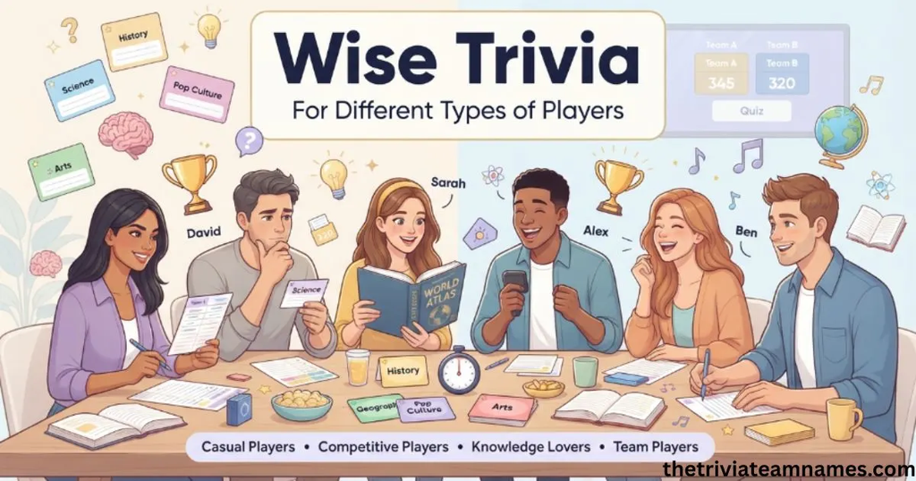 Wise Trivia for Different Types of Players