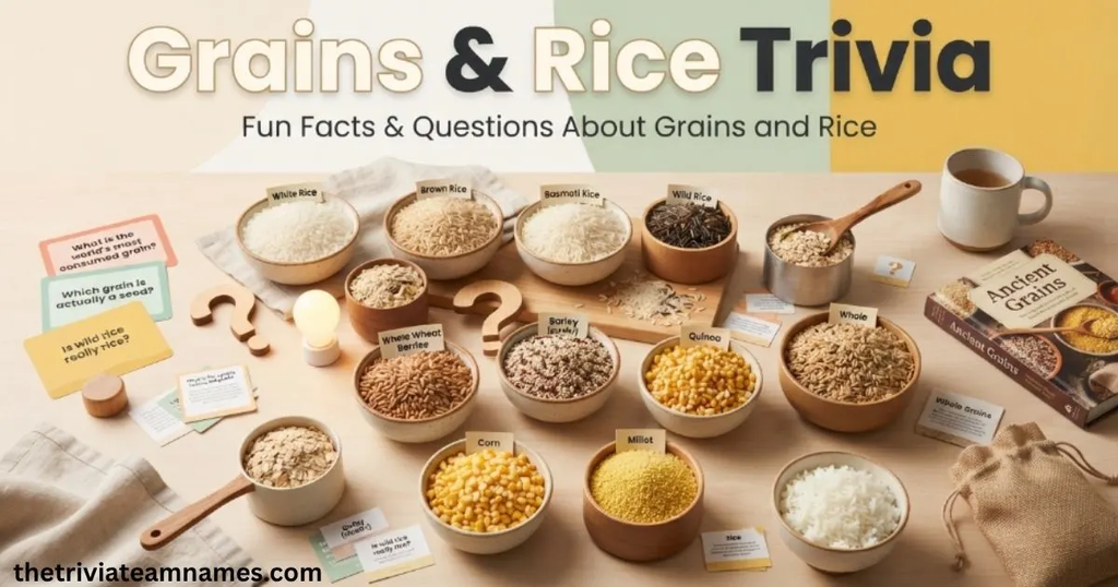 Grains & Rice Trivia