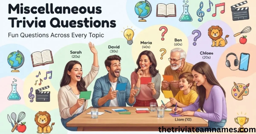 Miscellaneous Trivia Questions