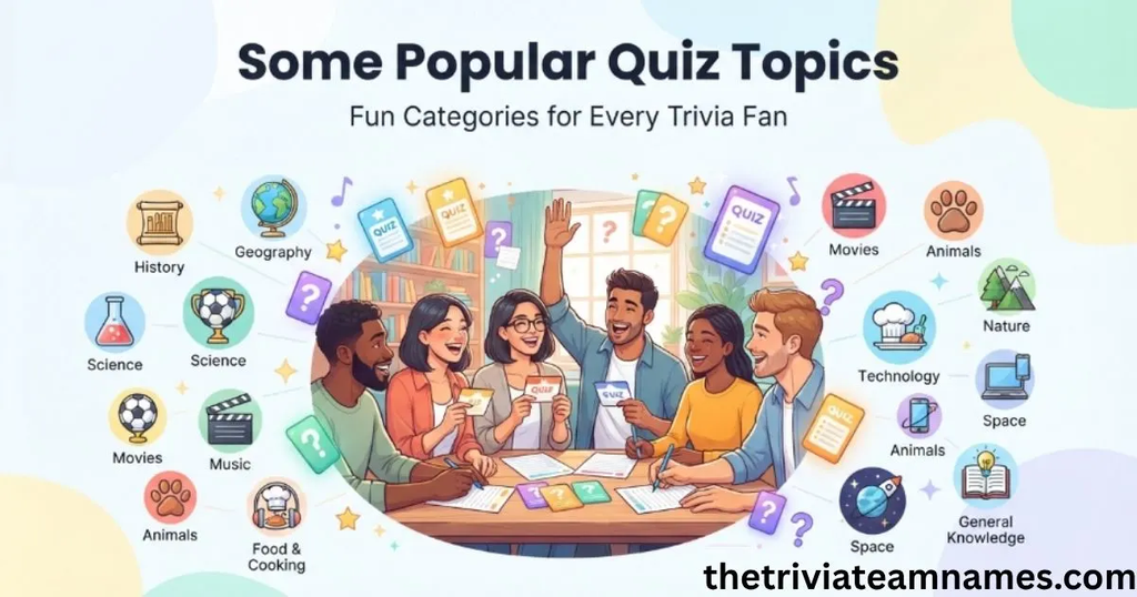 Some Popular Quiz Topics