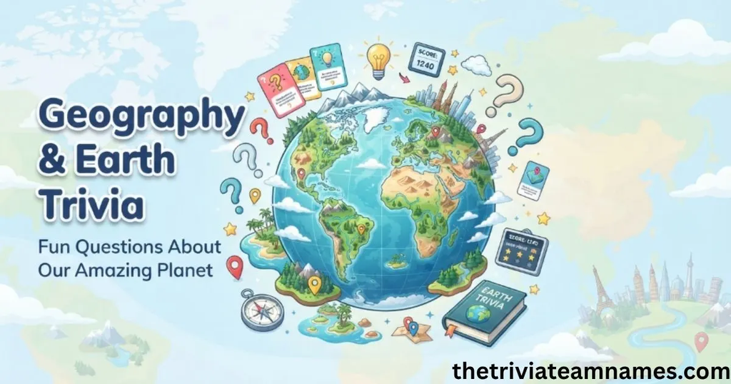 Geography & Earth Trivia Questions