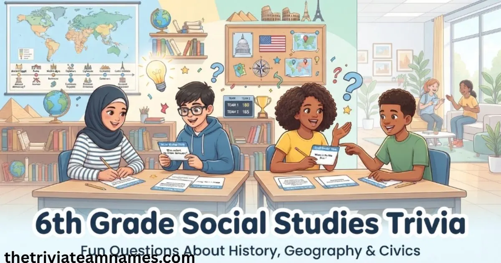 6th Graders Social Studies trivia