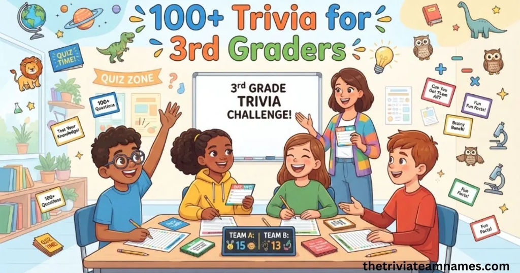 Trivia for 3rd Graders