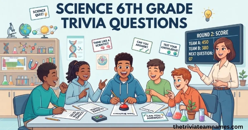 Science 6th Grade Trivia Questions