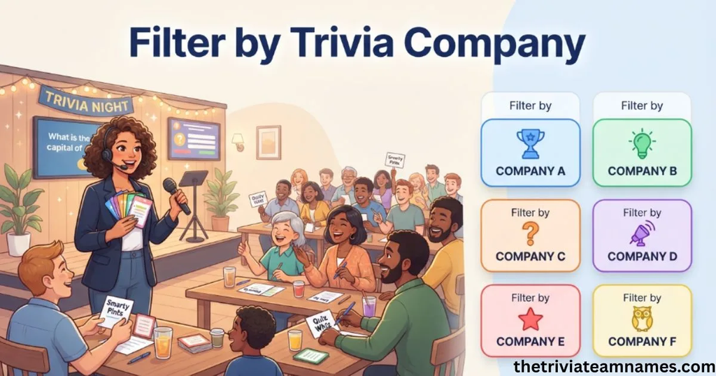 Filter by Trivia Company