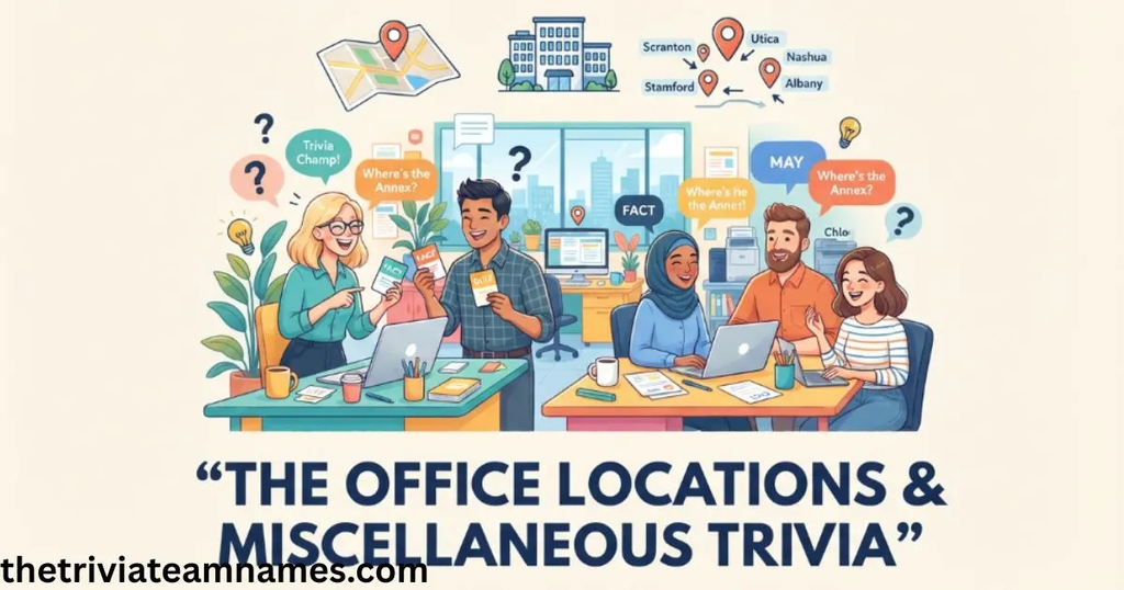 The Office Locations and Miscellaneous Trivia