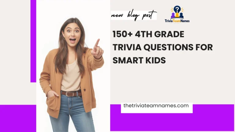 4th grade trivia questions