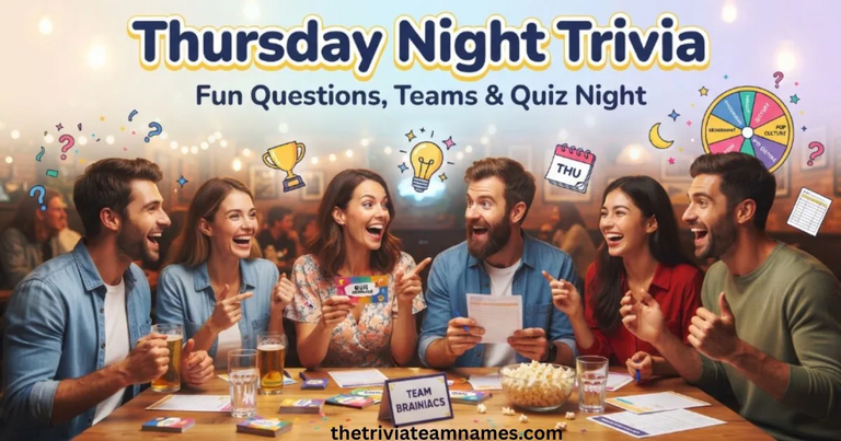 Thursday Night Trivia
