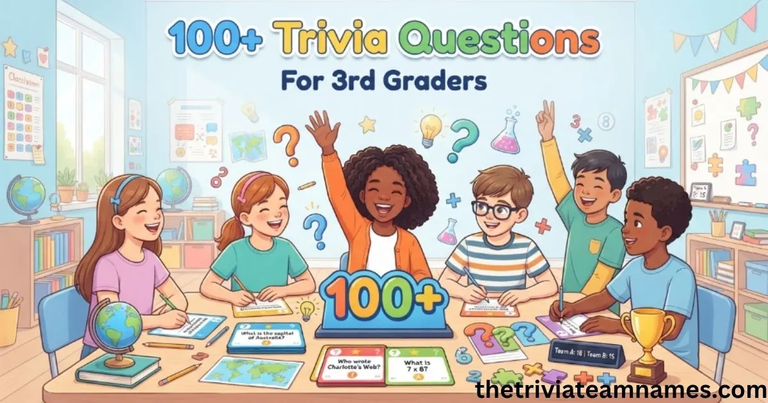 Trivia Questions for 3rd Graders