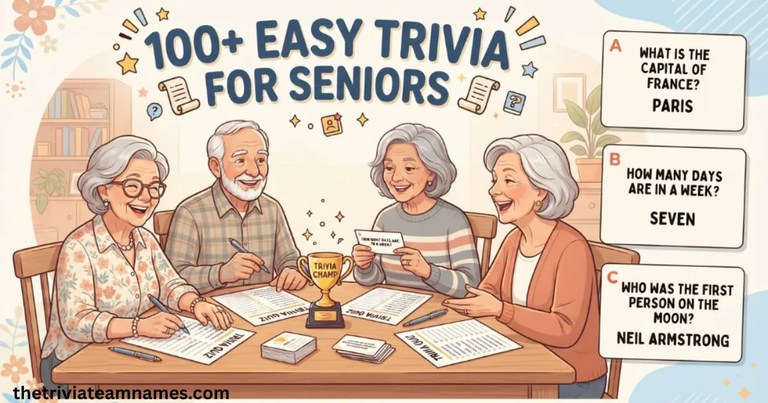 Easy Trivia for Seniors