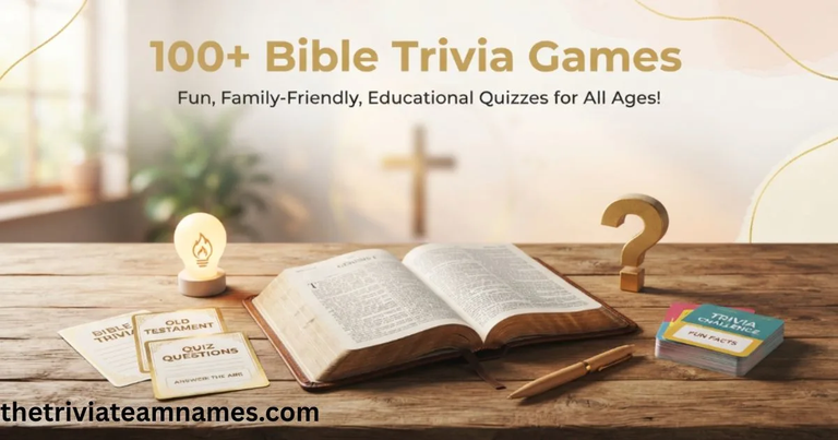 Bible Trivia Games for Adults