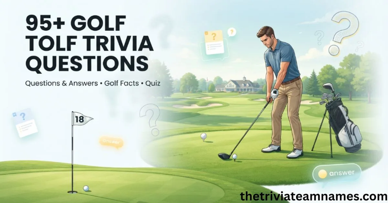 Golf Trivia Questions and Answers